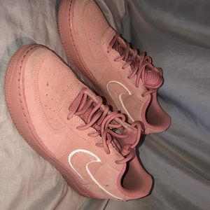 Pink Nike Air Force 1’s